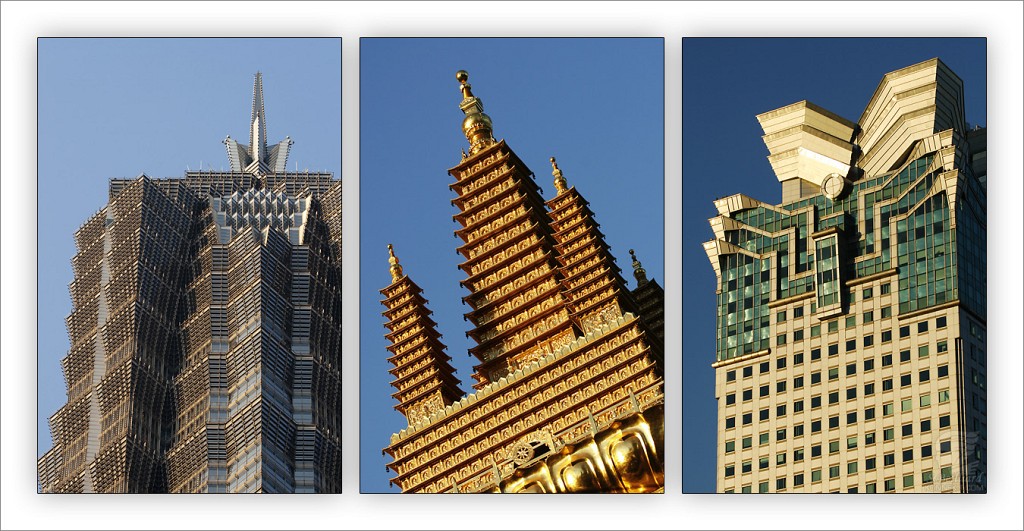 Golden Towers Triptyque