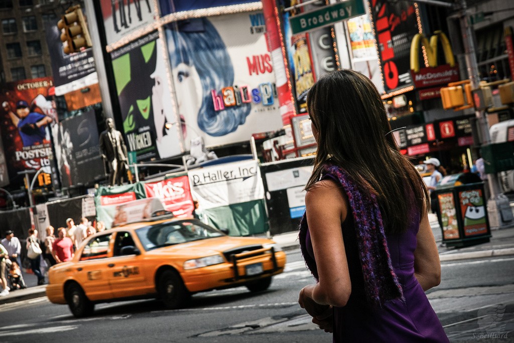 The Lady in Purple