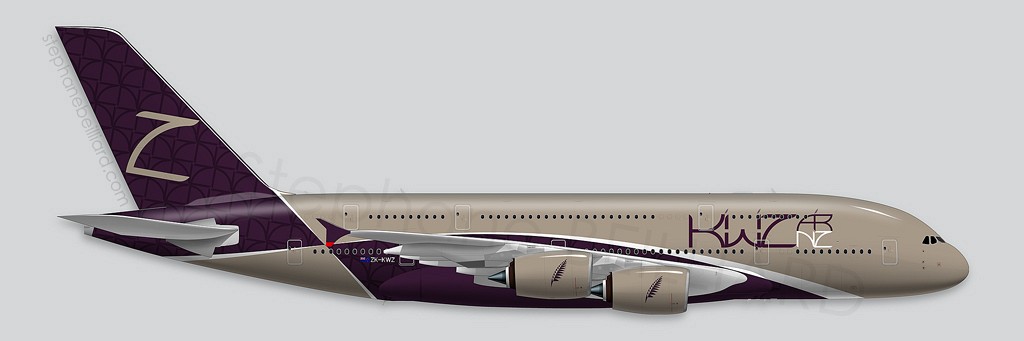 Airbus A380 Illustrations