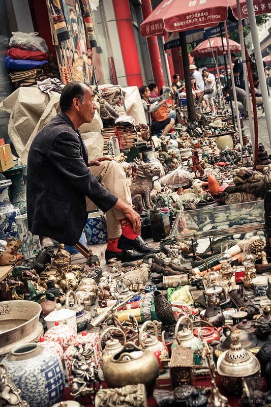 Antique seller