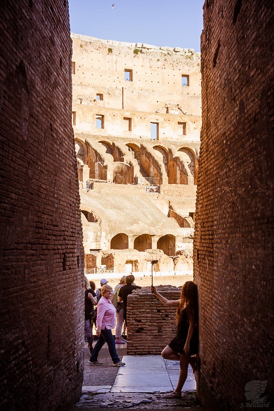 Selfie at Colosseum