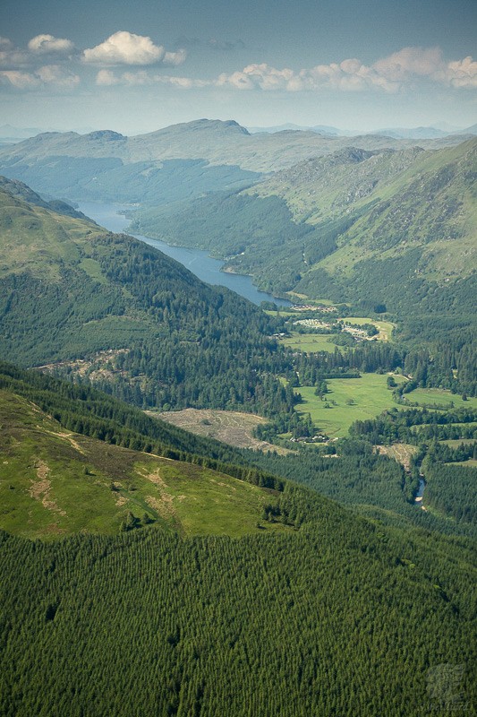 Highlands from Above - Valley