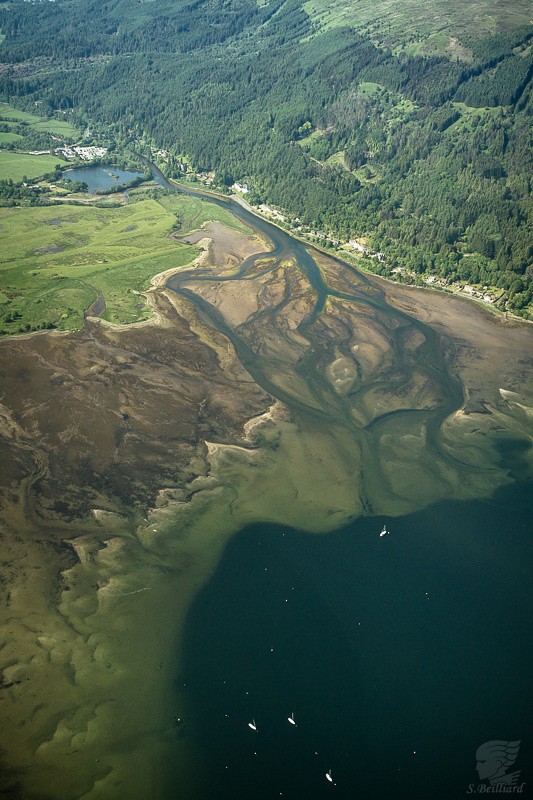 Highlands from Above - River